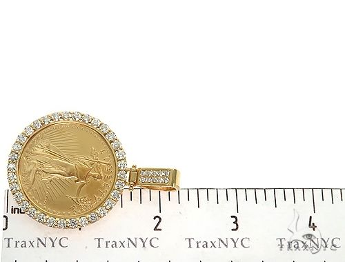 US Mint American Liberty 1oz Gold Coin With 18K Diamond Bezel, photo 8 of 8