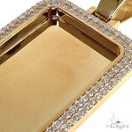 2 Row Diamond Frame Photo Pendant 68045 - Image 3