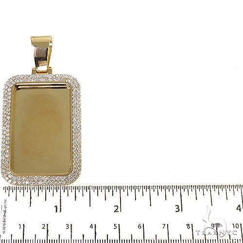 2 Row Diamond Frame Photo Pendant 68045 - Image 5