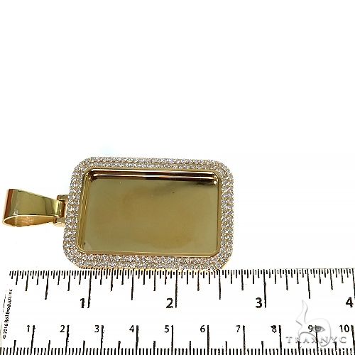 2 Row Diamond Frame Photo Pendant 68045 - Image 6
