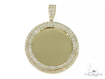 2 Row Diamond Memorial Pendant 66045 - Image 1