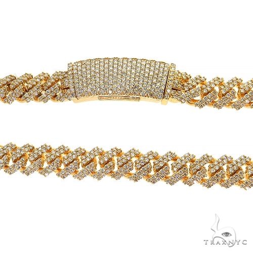 2 Row Diamond Miami Cuban Chain (Lab) 69104 - Image 5
