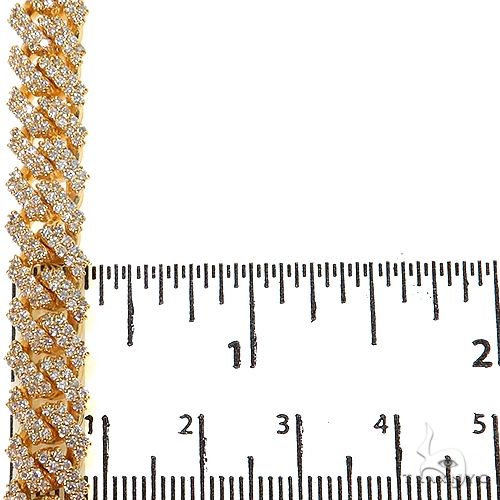 2 Row Diamond Miami Cuban Chain (Lab) 69104 - Image 8