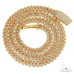 2 Row Diamond Miami Cuban Chain (Lab) 69105 - Image 3