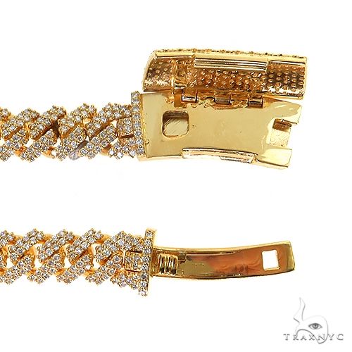 2 Row Diamond Miami Cuban Chain (Lab) 69105 - Image 6