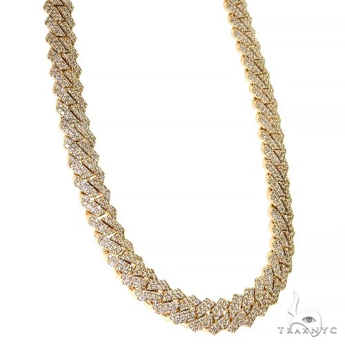 14K Gold miami cuban chain, 7.3 mm, photo 2 of 8