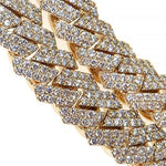 2 Row Diamond Miami Cuban Chain (Lab) 69106 - Image 4