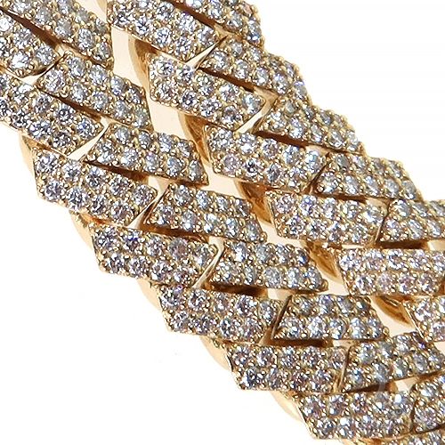 14K Gold miami cuban chain, 7.3 mm, photo 4 of 8