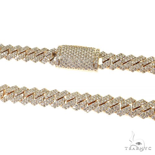 2 Row Diamond Miami Cuban Chain (Lab) 69106 - Image 5