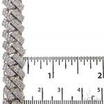 2 Row Diamond Miami Cuban Chain (Lab) 69107 - Image 7