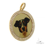 2 Row Diamond Photo Pendant 68587 - Image 2