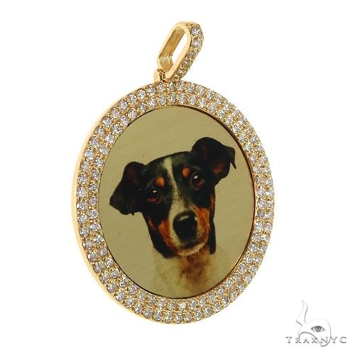 2 Row Diamond Photo Pendant 68587 - Image 2