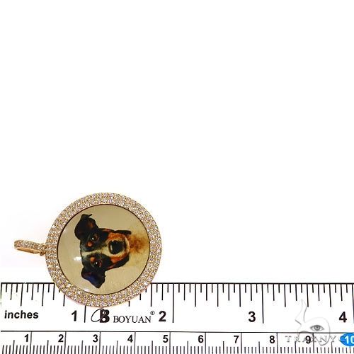 2 Row Diamond Photo Pendant 68587 - Image 6