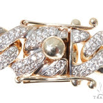 2 Row Pave Diamond Miami Cuban Link Bracelet 64181 - Image 4