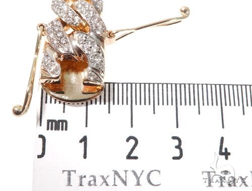 2 Row Pave Diamond Miami Cuban Link Bracelet 64181 - Image 5