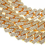 2 Row Prong Set Diamond Cuban Chain 66931 - Image 5