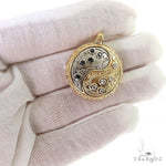 2 Tone Gold Yin Yang TraxNYC Pendant 68685 - Image 7
