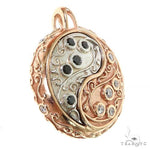 2 Tone Gold Yin Yang TraxNYC Pendant 68686 - Image 2