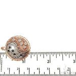 2 Tone Gold Yin Yang TraxNYC Pendant 68686 - Image 6