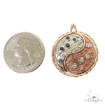 2 Tone Gold Yin Yang TraxNYC Pendant 68686 - Image 8