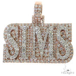 2 Tone SIMS Diamond Pendant 68634 - Image 1