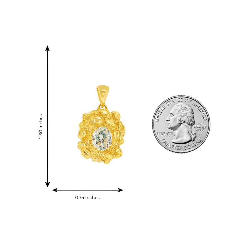 2.5 Ct Imperial Nugget Pendant 71442