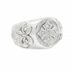 .925 Silver Cross Ring 70894