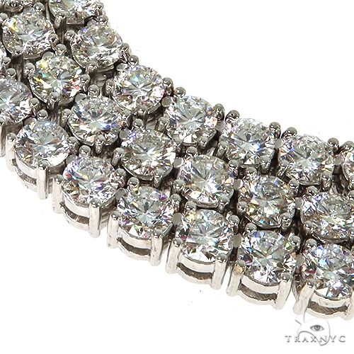 14K Gold tennis chain, 4.5 mm, photo 4 of 5