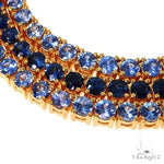 20 Pointer Blue Graduated Sapphire Tennis Chain 67479 - Image 4