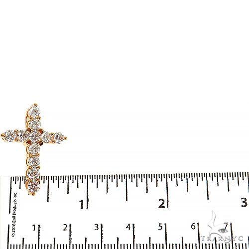 14K Gold 20 Pointer Diamond Cross (Lab), photo 5 of 6