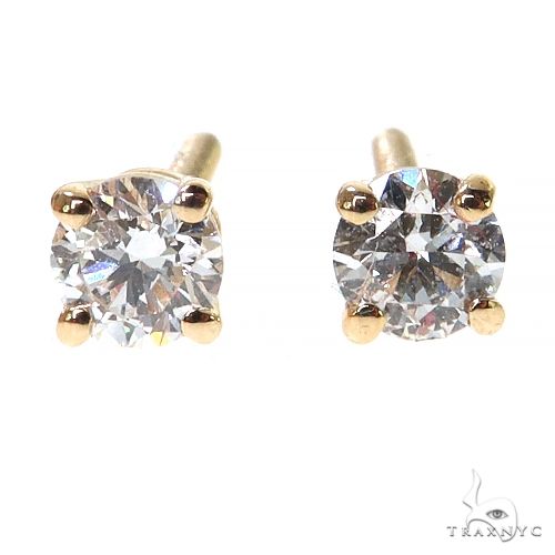 25 Pointer Diamond Stud Earrings (Lab) 68466 - Image 1