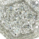 Mens Hexagon Ring 20120 - Image 3