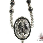Black and White Diamond Rosary 20123 - Image 6