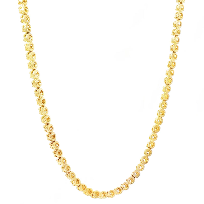 Gold Tennis Necklace 20571