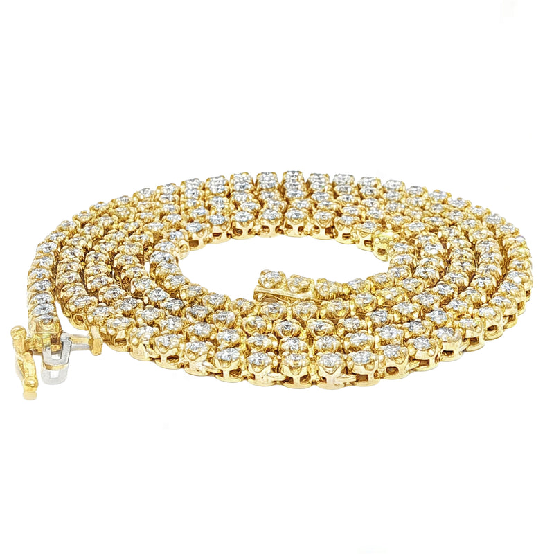 Gold Tennis Necklace 20571
