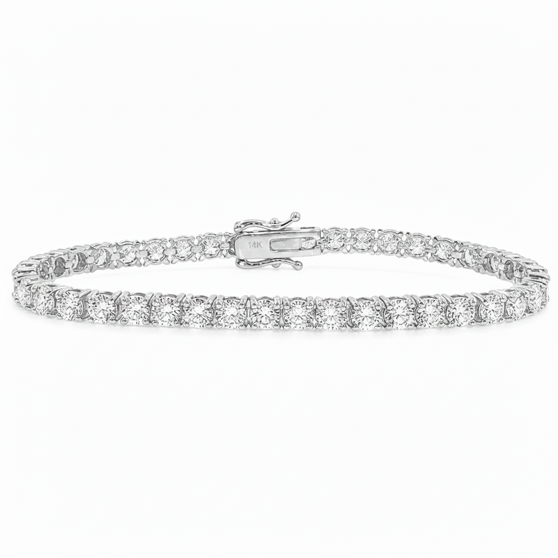 20 Pt lab diamond tennis bracelet – view 3 of 8, TraxNYC item 71679