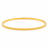 21K Gold Infinity Wave Bangle 71472