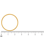 21K Gold Matte Bangle 71465