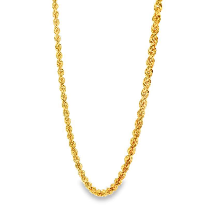 21K Gold Rope Chain 3.2mm 71476