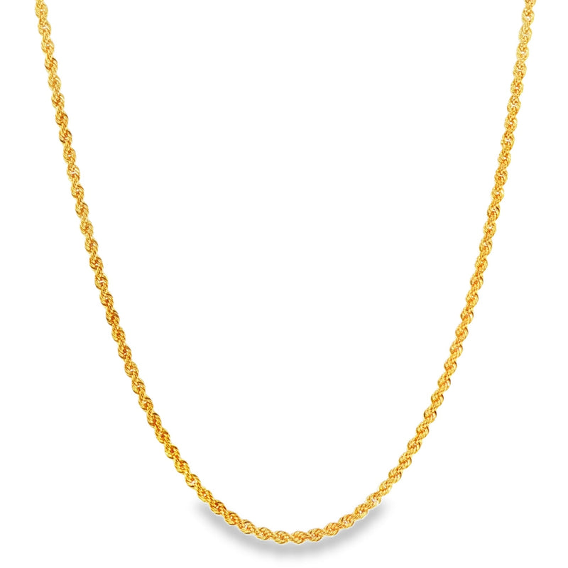 21K Gold Rope Chain 2mm 71475
