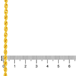 21K Gold Rope Chain 3.2mm 71476