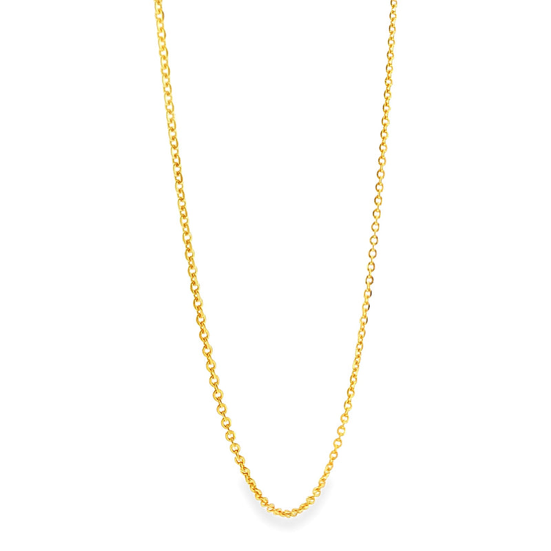 21K Gold Cable Chain 71868