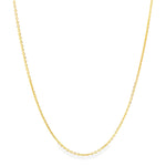 21K Gold Cable Chain 71868 front view