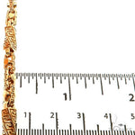 22K Yellow Gold Solid Greek Key Link Chain 26 Inches 5.5mm   67689 - Image 7