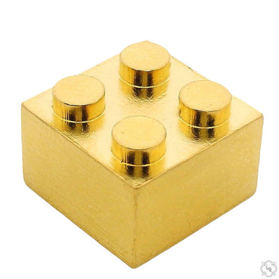 24K Gold Builder Block 4 Bit Square 70905