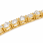 24K Octopus Opal Diamond Tennis Chain Set