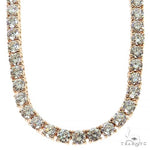25 Pointer Diamond Tennis Necklace  (Lab) 68574 - Image 1