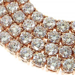 25 Pointer Diamond Tennis Necklace  (Lab) 68574 - Image 5