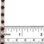 25 Pointer Ruby Glimmer Tennis Bracelet 70084 - Image 6
