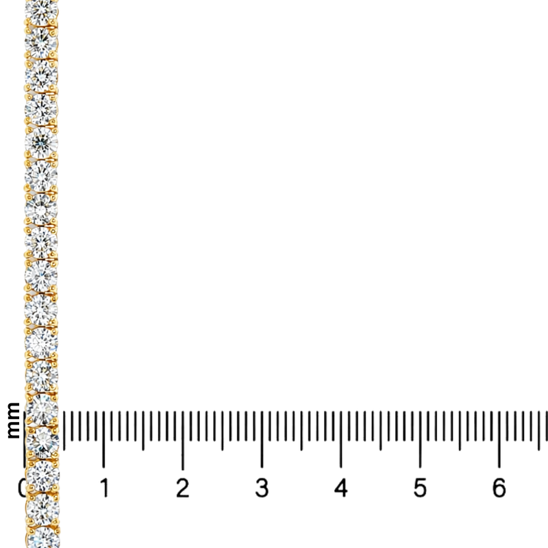 25 Pt Diamond Tennis Chain 71713